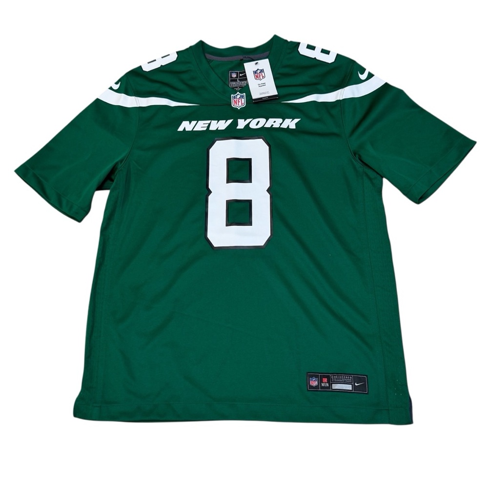 Nike On Field Men’s New York Jets Aaron Rogers #8 Jersey Size Large NWT